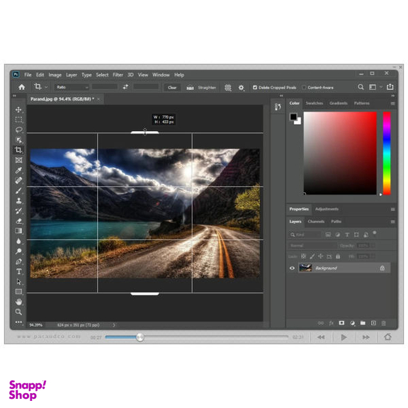 نرم افزار آموزش Photoshop 2020 نشر پرند