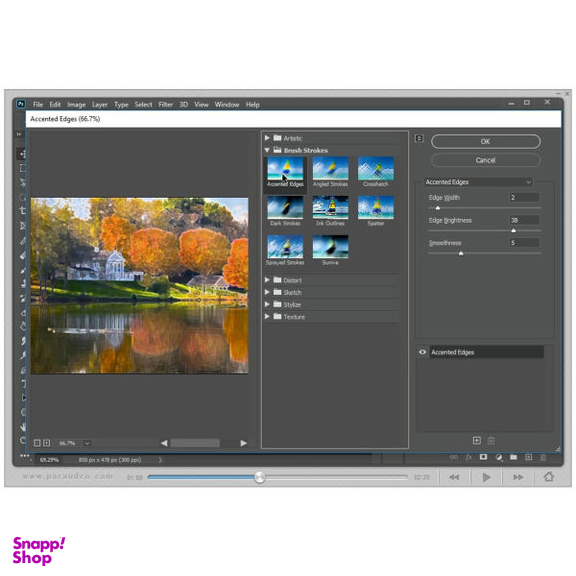 نرم افزار آموزش Photoshop 2020 نشر پرند