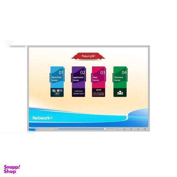 آموزش کامل نرم افزار Network+ نشر پرند
