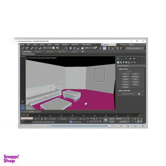 نرم افزار آموزش 3Ds Max 2020 نشر پرند