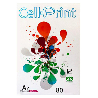 کاغذ سل پرینت (Cell-Print) کد 100 سایز A4 بسته 100 عددی