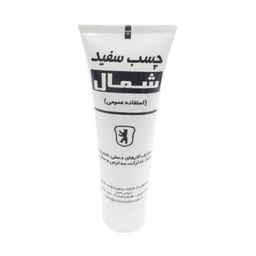 چسب چوب شمال (Shomal) مدل 75cc رنگ سفید