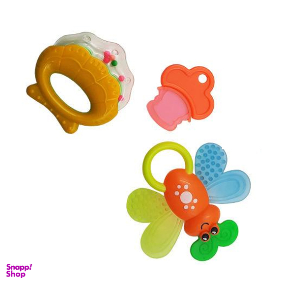 جغجغه هولا (Hola) مدل Baby Toys بسته 6 عددی