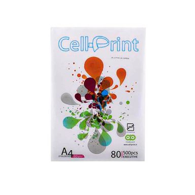 کاغذ سل پرینت (Cell-Print) سایز A4 بسته 500 عددی