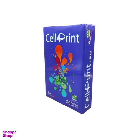 کاغذ A4 سل پرینت (Cell-Print) مدل پلاس بسته 500 عددی