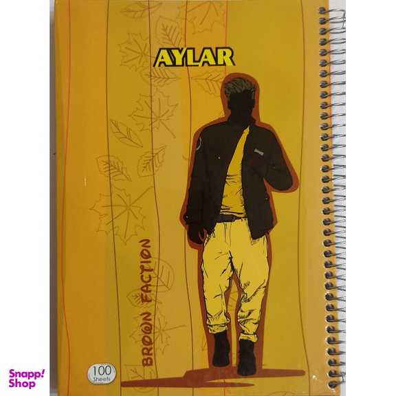 دفتر 100 برگ آیلار مدل کلاسیک کد Ye01