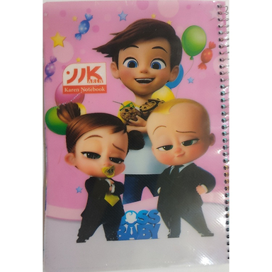 دفتر 50 برگ کارن نوت بوک مدل baby boss