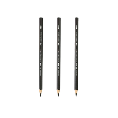 مداد مشکی فابر کستل کد 1111 بسته سه عددی