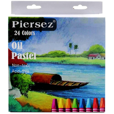 پاستل 24 رنگ پیرسز مدل Oil Pastel