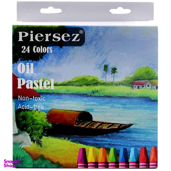 پاستل 24 رنگ پیرسز مدل Oil Pastel