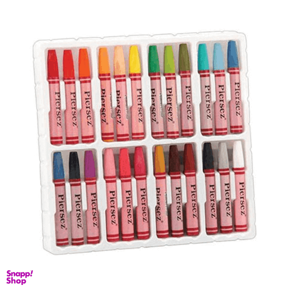 پاستل 24 رنگ پیرسز مدل Oil Pastel