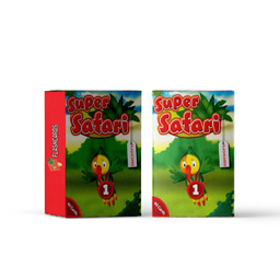 فلش کارت Super Safari 1 بسته 40 عددی