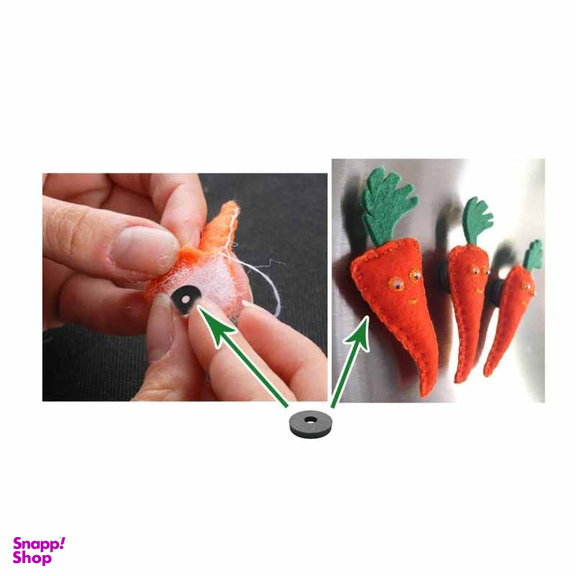 آهنربا حلقه ای مدل فریت بسته 20 عددی