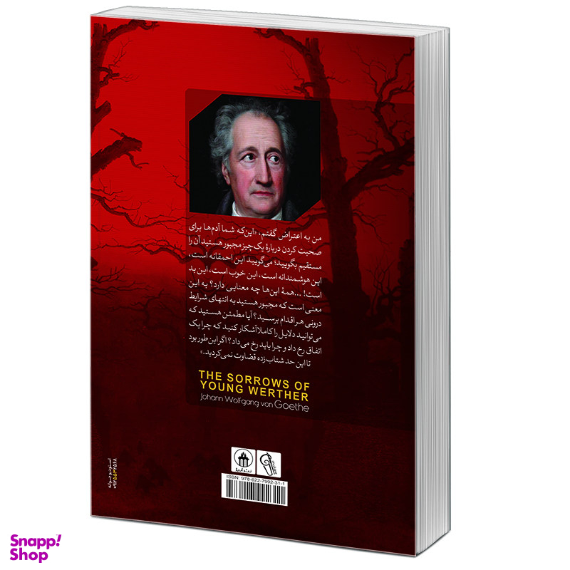 کتاب رنج‌های ورتر جوان اثر یوهان ولفگانگ فون گوته نشر آزرمیدخت