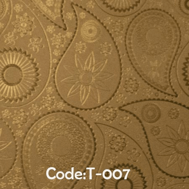 کاغذ کادو کرافت طلاکوب سون (Seven) کد 007 بسته 5 عددی