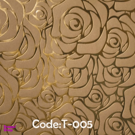 کاغذ کادو کرافت طلاکوب سون (Seven) کد 005 بسته 5 عددی