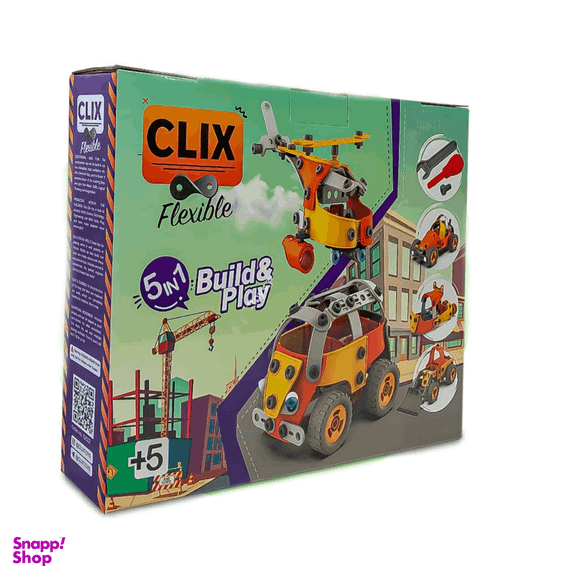 بازی ساختنی کلیکس فلکسیبل (Clix Flexible) 148 قطعه