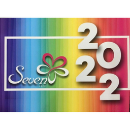 کاغذ کادو کرافت طلاکوب سون (Seven) کد 004 بسته 5 عددی