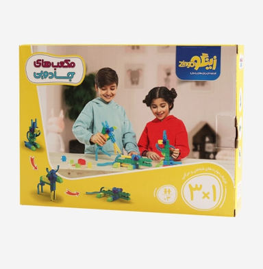 مکعب‌‌های جادویی 32 قطعه زینگو (Zingo)