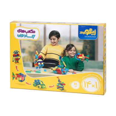 مکعب‌‌های جادویی 110 قطعه زینگو (Zingo)