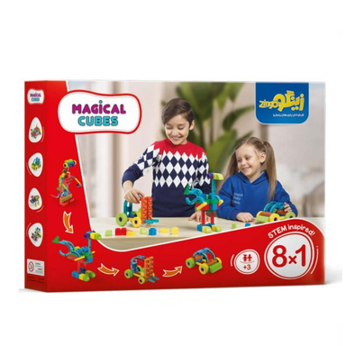 مکعب‌‌های جادویی 88 قطعه زینگو (Zingo)
