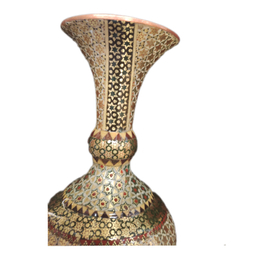 گلدان تمام خاتمکاری اعلا اثر استاد خادم ملت