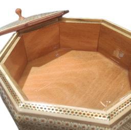 شکلات خوری تمام خاتمکاری داخل راش اعلا اثر استاد خادم ملت