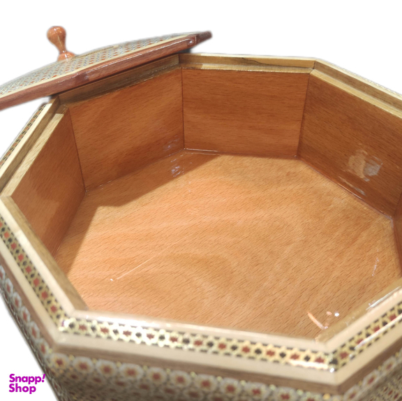 شکلات خوری تمام خاتمکاری داخل راش اعلا اثر استاد خادم ملت
