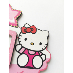 قاب عکس مدل مگنتی طرح هلو کیتی کد 44