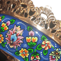 شکلات خوری آقاجانی (Aghajani) مدل مس و نقاشی