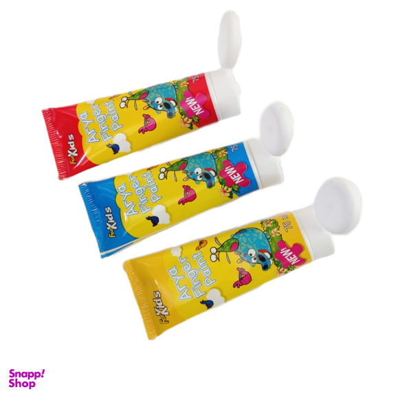 رنگ انگشتی آریا (Arya) مدل تیوبی 6 رنگ