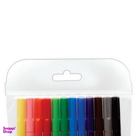 ماژیک رنگ آمیزی 12 رنگ فابر کستل (Faber Castell)