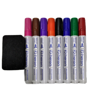 ماژیک وایت برد پلیکان (Pelikan) مدل هرون 8 رنگ