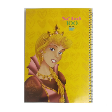 دفتر 100 برگ سیبو (Sibo) طرح دختر