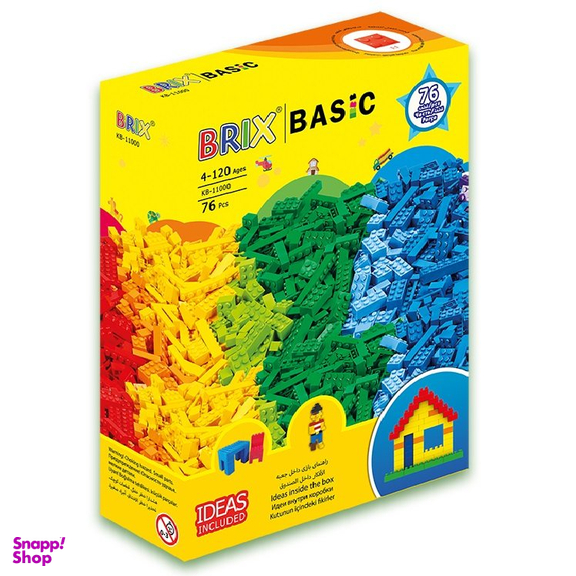 لگو ساختنی مدل بریکس کوشا بلوکز بسته 76 تکه