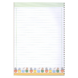 دفتر سیمی 60 برگ نهال (Nahal) طرح فانتزی کد 1_9625