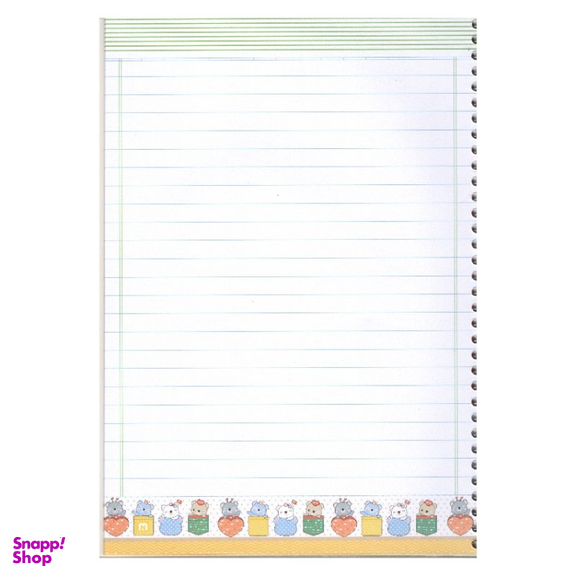 دفتر سیمی 60 برگ نهال (Nahal) طرح فانتزی کد 1_9625