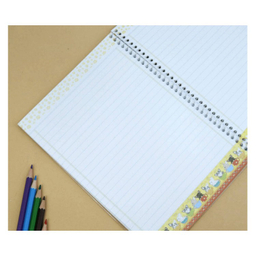 دفتر سیمی 60 برگ نهال (Nahal) طرح فانتزی کد 1_9625