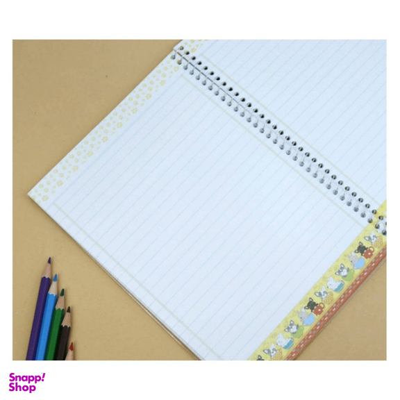 دفتر سیمی 60 برگ نهال (Nahal) طرح فانتزی کد 1_9625