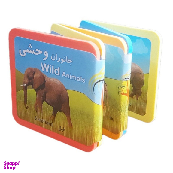 کتاب جانوران وحشی اثر راید آموزگار و مسعود مستقیم انتشارات فرشتگان