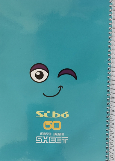 دفتر مشق 60 برگ سیبو (Sibo) مدل چشم