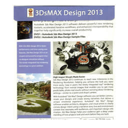 نرم افزار 3D MAX Design 2013 نشر جی بی تیم