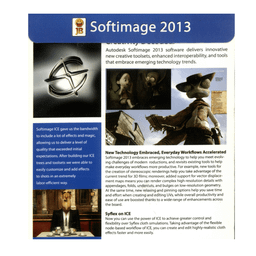 نرم افزار Softimage 2014 نشر جی بی تیم
