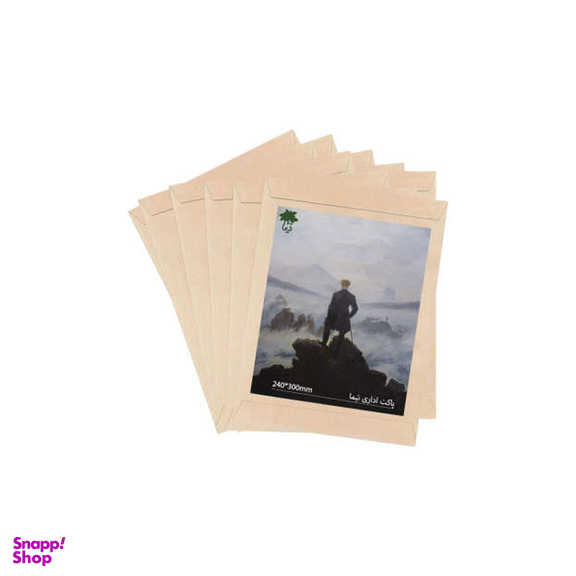 پاکت مقوایی نخودی تیما (Tima) سایز A4 بسته 30 عددی