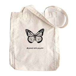 ساک دستی پارچه‌ای طرح پروانه