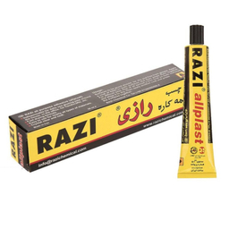 چسب مایع رازی مدل همه کاره حجم 50 میلی لیتر مجموعه 6 عددی