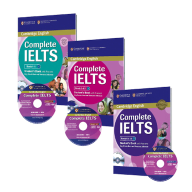 کتاب Complete IELTS اثر Guy Brook-Hart and Vanessa Jackman انتشارات کمبریدج 3 جلدی