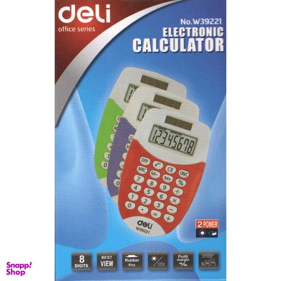 ماشین حساب دلی (Deli) مدل W39221