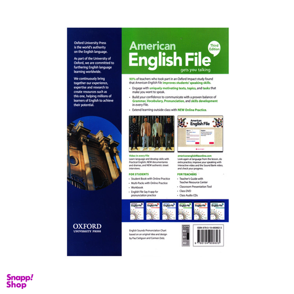 کتاب American English File Third Edition اثر جمعی از نویسندگان انتشارات الوند پویان جلد 2 و 3
