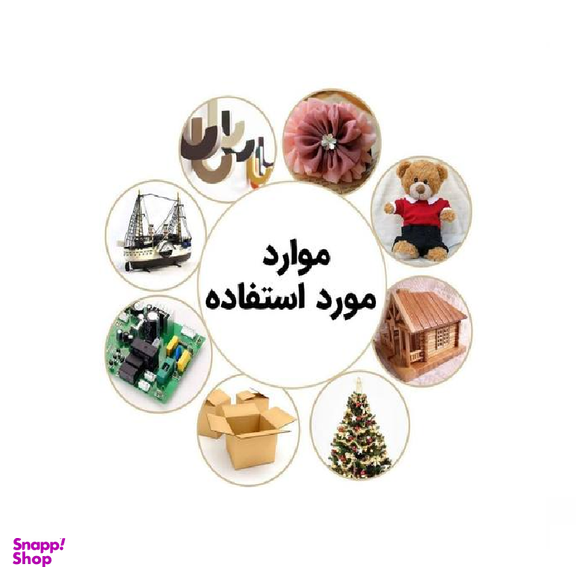 چسب حرارتی جانسون (Jonasson) سایز 7 میلی متر بسته 10 عددی